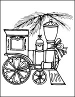 steam train ornament